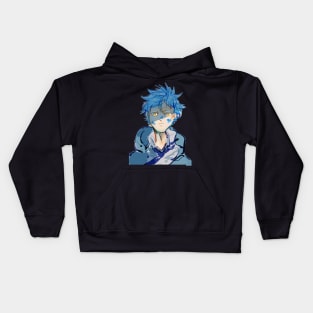 Blue Period Painted Yatora Yaguchi Kids Hoodie